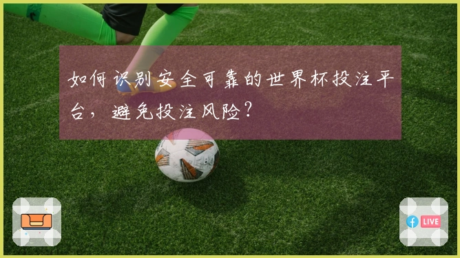 如何识别安全可靠的世界杯投注平台，避免投注风险？