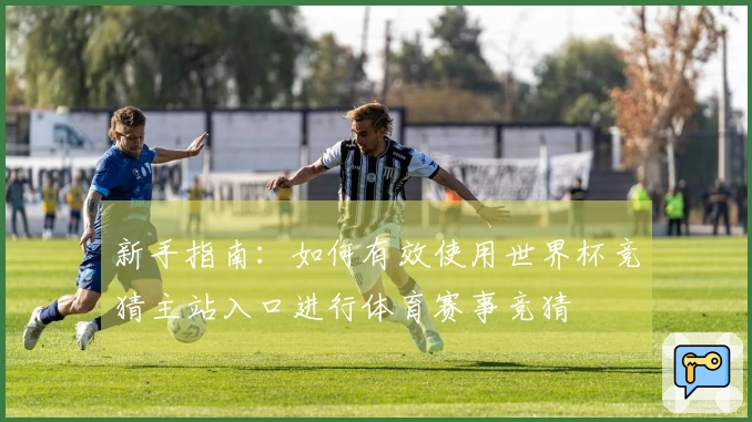新手指南：如何有效使用世界杯竞猜主站入口进行体育赛事竞猜